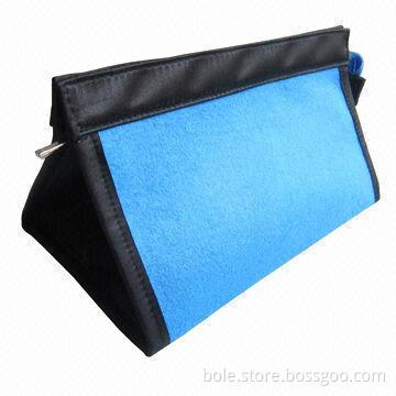 Beauty Bag for Girls, Made of Felt, Can be Customized by Clients' Logo